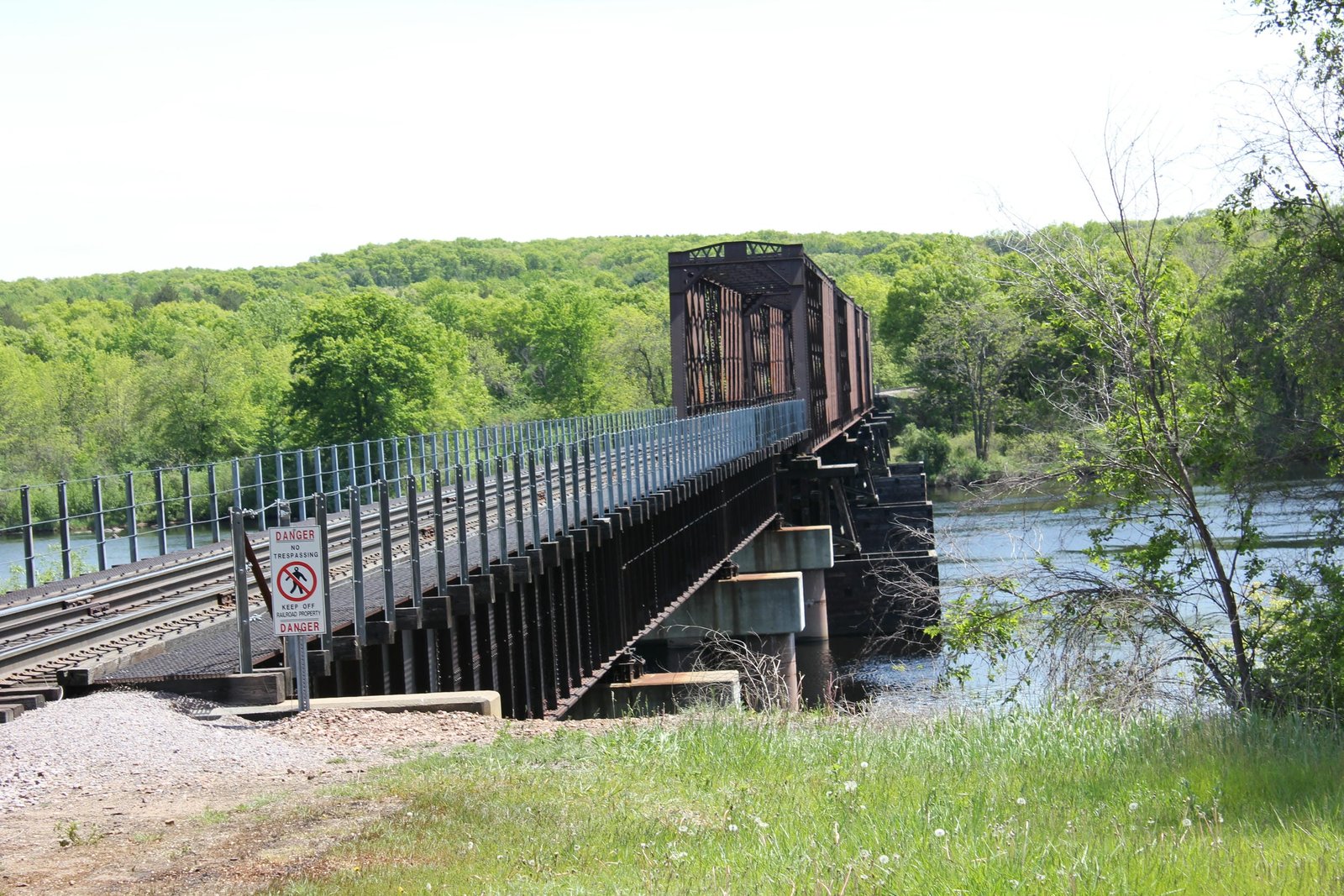 Looking south prior to 2014 reconstruction